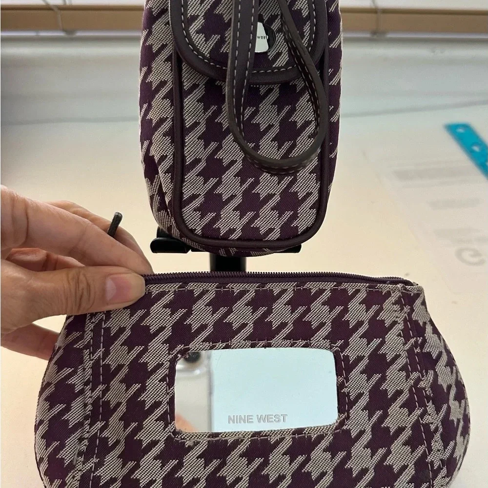 NINE WEST Cosmetic Pouch With Phone Case